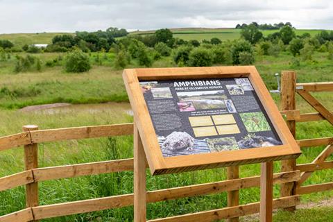 amphibians-information-board