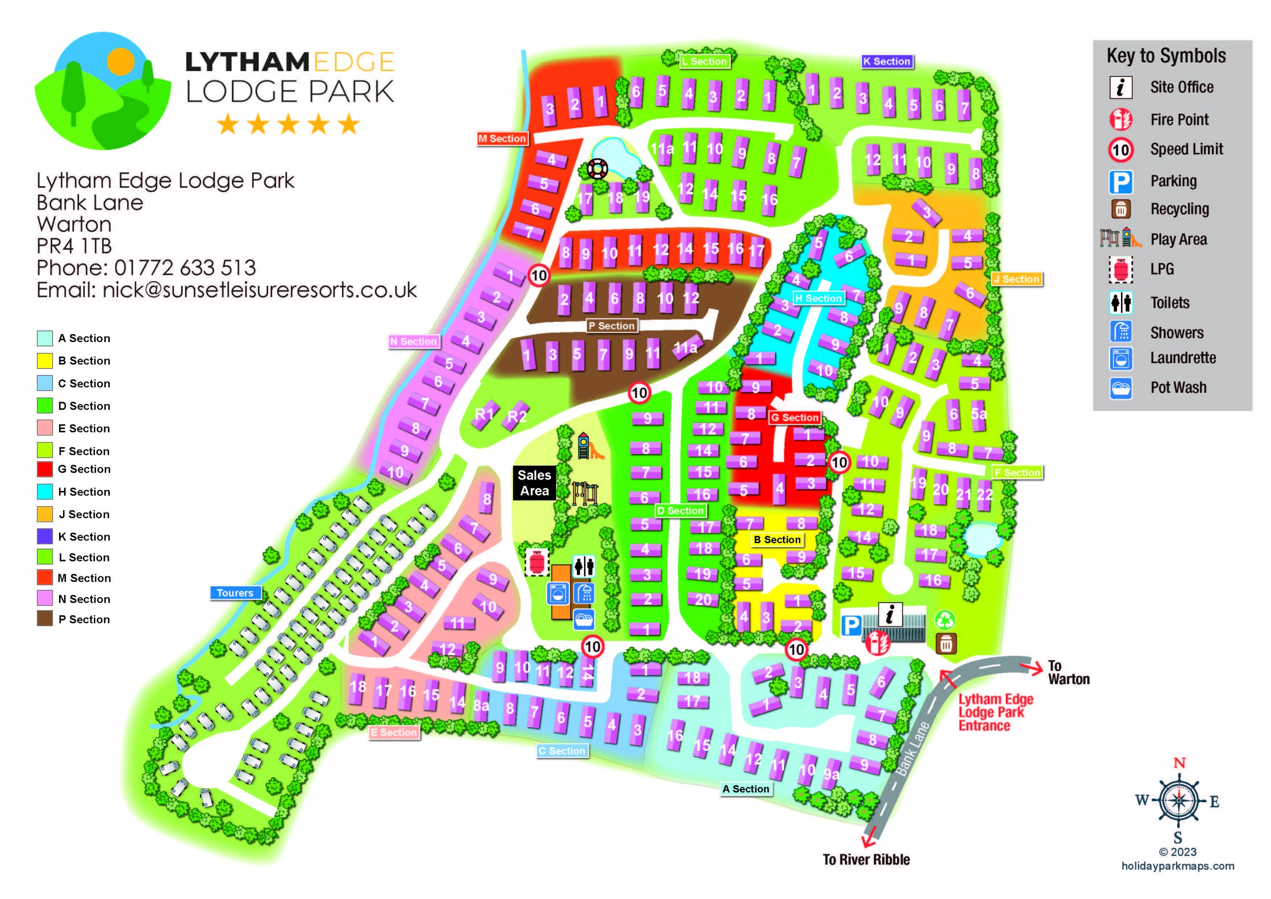 lytham-edge-sitemap