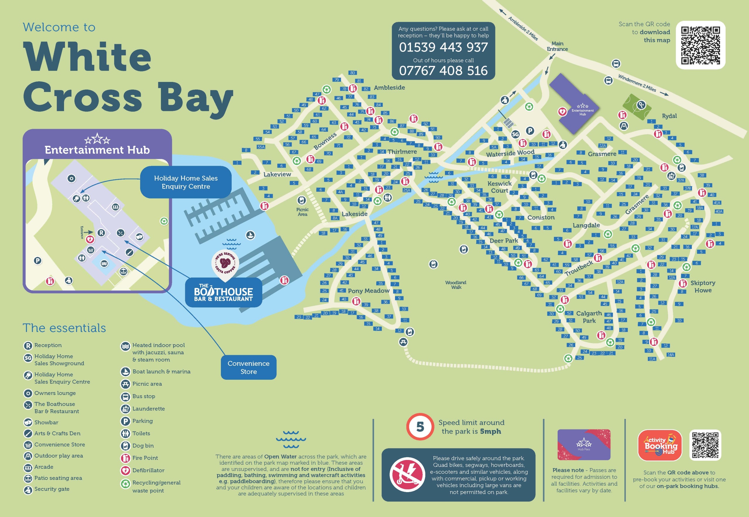 white-cross-bay-sitemap